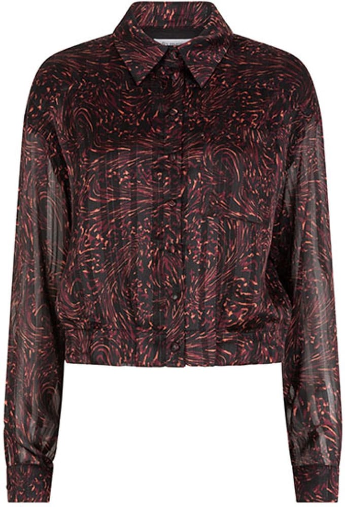 Lofty Manner Blouse Blouse Astrid Swirl Print Dames Maat - M