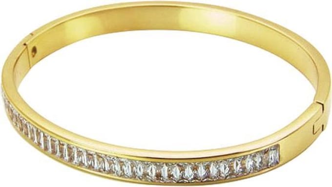 Montebello Armband Claudia G - 316L Staal - 6mm - 58x50mm