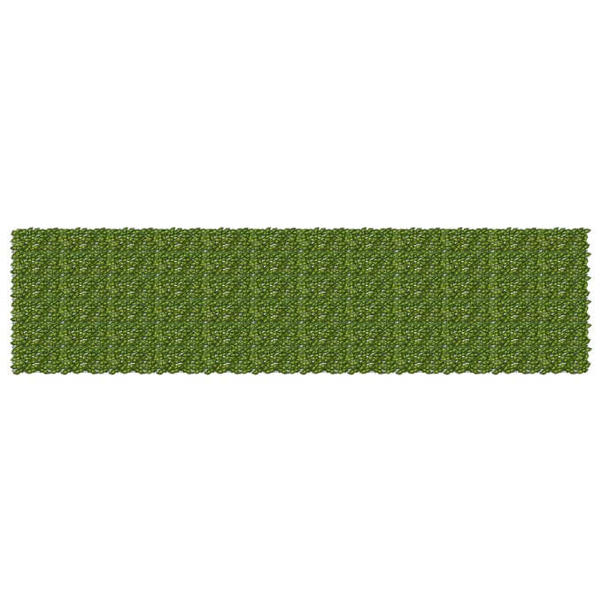 vidaXL - Balkonscherm - met - bladeren - Groen - en - Geel - 600 - x - 150 - cm