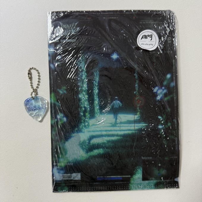 Album ZEROBASEONE - [BLUE PARADISE] 5e Mini EROSE, met AsiaPopGang sleutelhanger Devil Game