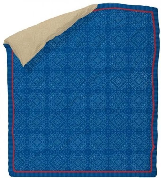 LIEF! Quilt Basic - Sprei - 120x150 cm - Blue