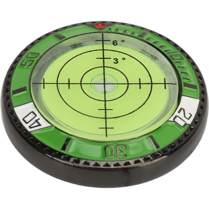 Golf Green Reader Dubbelzijdig Putting Hulp Bal Marker met Waterpas Nauwkeurig Draagbaar Golf geel/groen