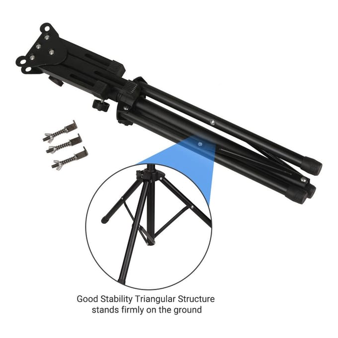 11-inch 12-inch Mute Drum Beugel Domme Drum Stand Drum Pad Percussie Silencer Pad Houder Praktijk zwart