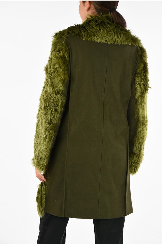 MM1 Alpaca Echte Bontjas in Groen