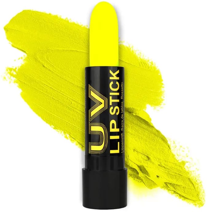 Stargazer | Neon Lipstick Yellow - UV light