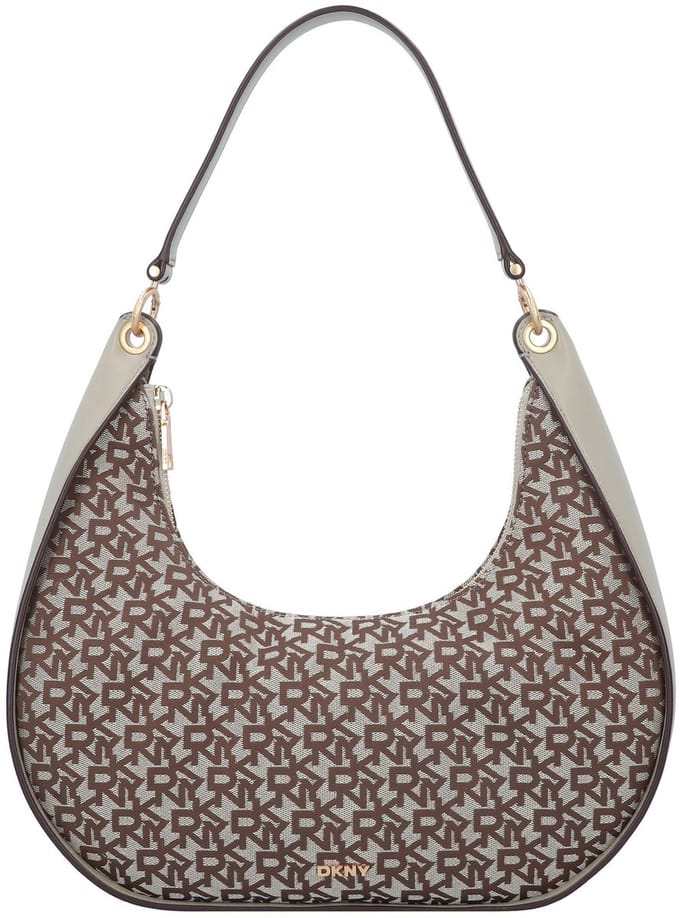 DKNY Schoudertas Abby Hobo Chino / Toffee Bruine