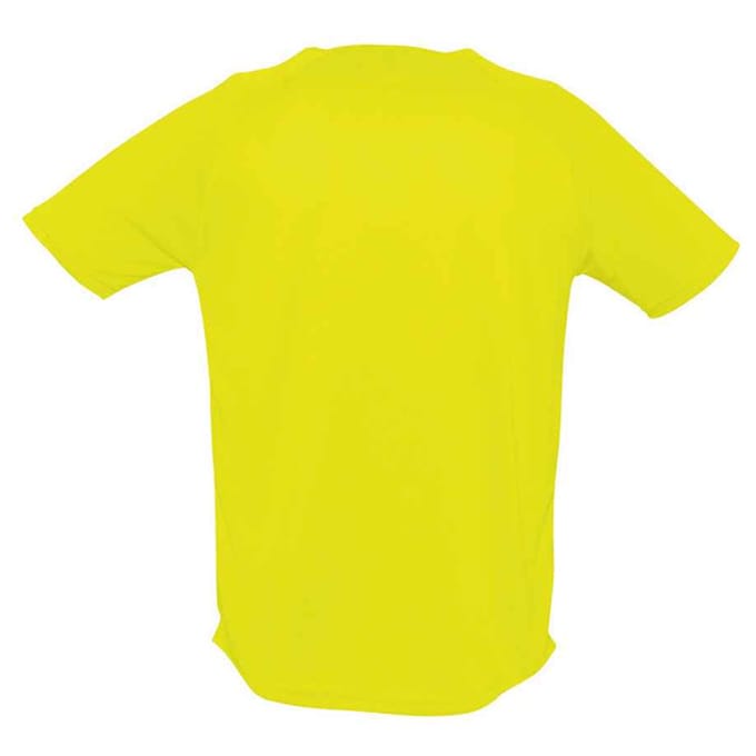SOLS Heren Sportief Raglan T-shirt (Neon geel)