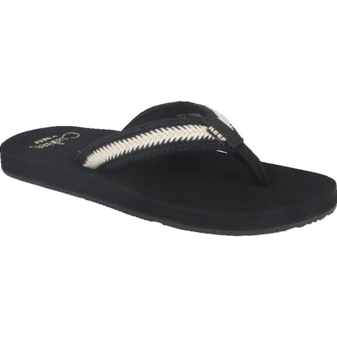 Reef Baja Maria dames teenslipper - Zwart - Maat 36