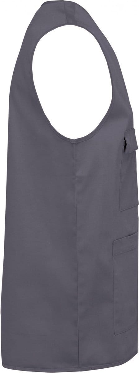 Gilet Unisex 5XL WK. Designed To Work Mouwloos Convoy Grey 65% Polyester, 35% Katoen