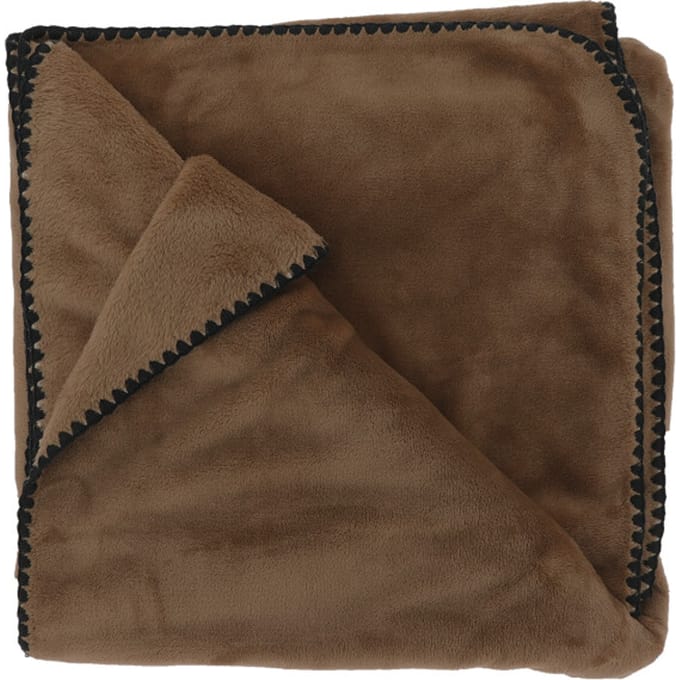 Unique Living - Plaid Jade 140x180cm - Rocky Brown