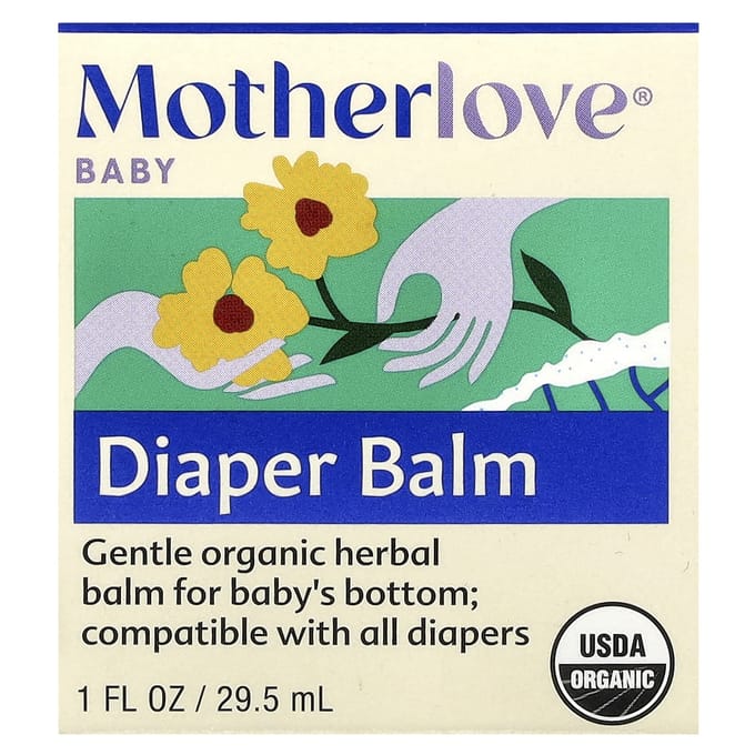Motherlove, Baby, Diaper Balm, 1 fl oz (29.5 ml) blue