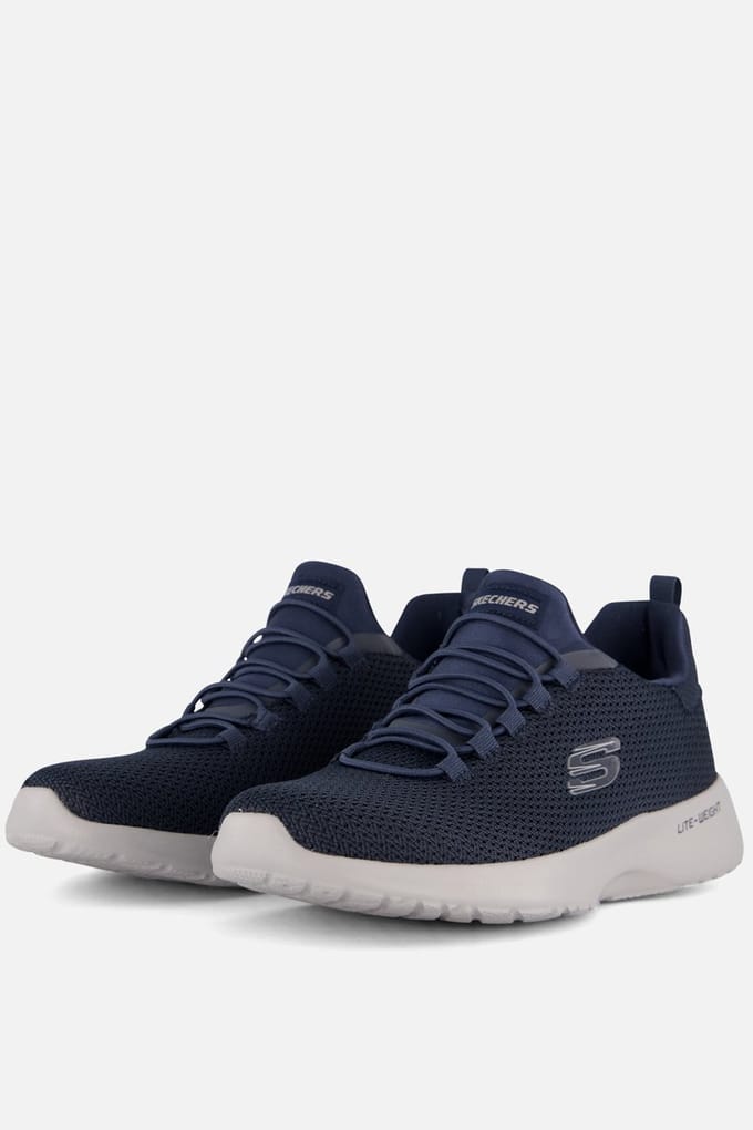 Skechers Dynamight Instappers blauw Textiel - Sneakers - Unisex