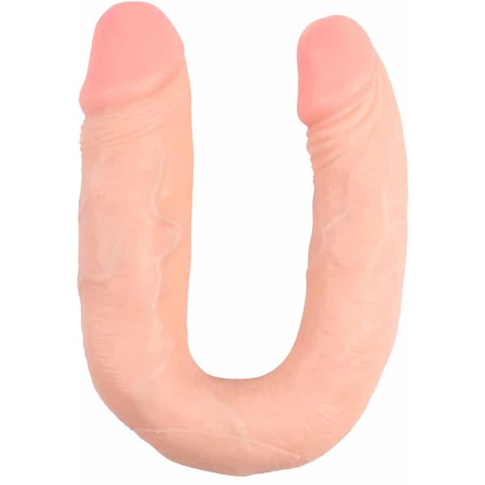 Dubbele Realistische Dildo 35 cm - Huidskleur