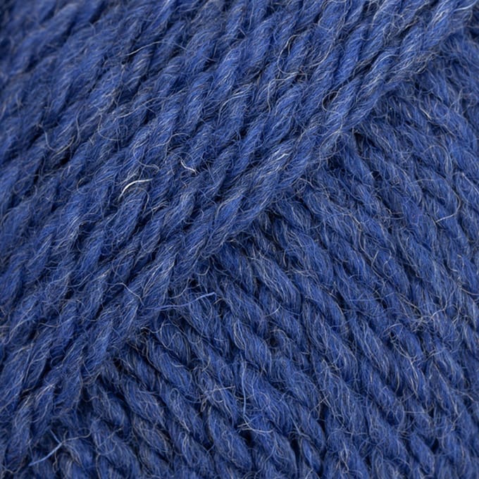 Drops Alaska Uni Colour - Wol Garen 100% onbehandelde wol - 15 kobaltblauw