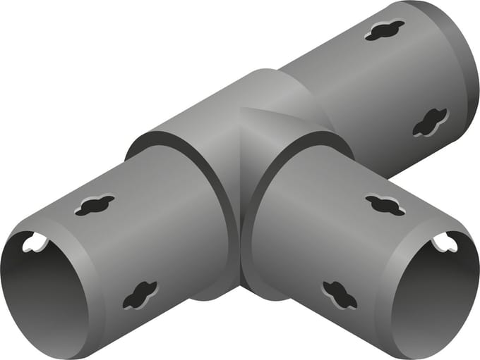Quadro 3 way T-Connector