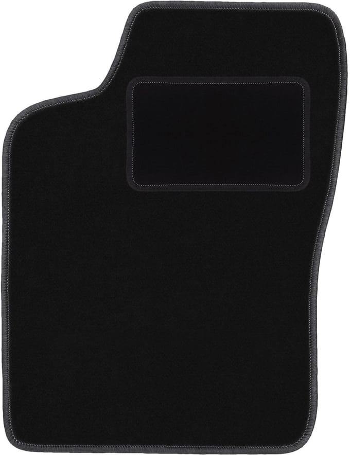 Chauffeursmat zwart voor: Daewoo Nexia hatchback, sedan (1994-1998)