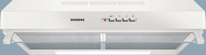 Siemens LU63LCC50 - iQ100 - Afzuigkap - Onderbouw afzuigkap 60 cm - Wit
