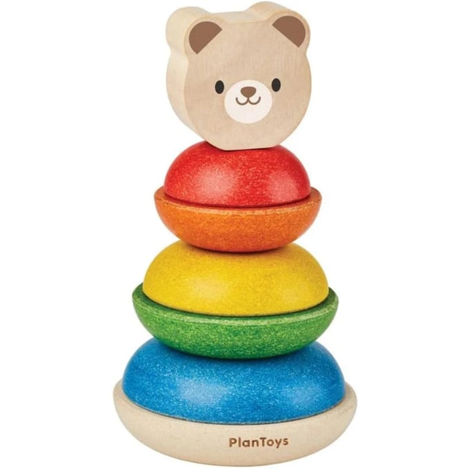 Plan Toys stapeltoren beer 12 mnd