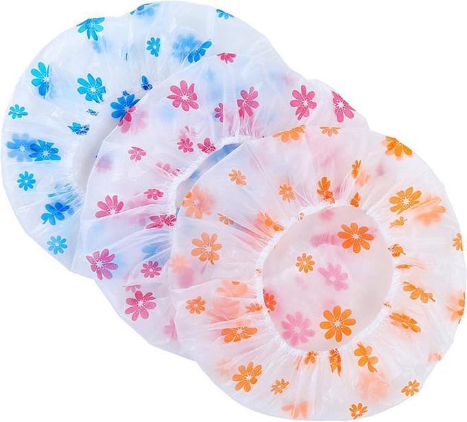 Rojafit Budget Lichtgewicht Douchemuts - Set van 3 Stuks!! - 2 Verschillende Kleuren.
