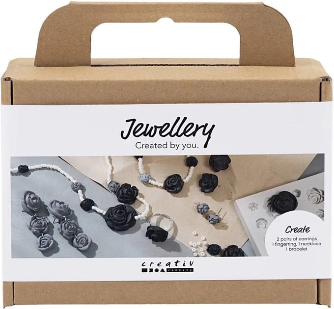 CC Mini hobbyset Sieraden Zwart en Wit