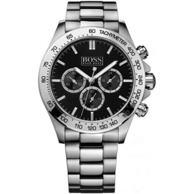 Hugo Boss Black Ikon HB1512965 Horloge - Staal - Zilver - 46 mm
