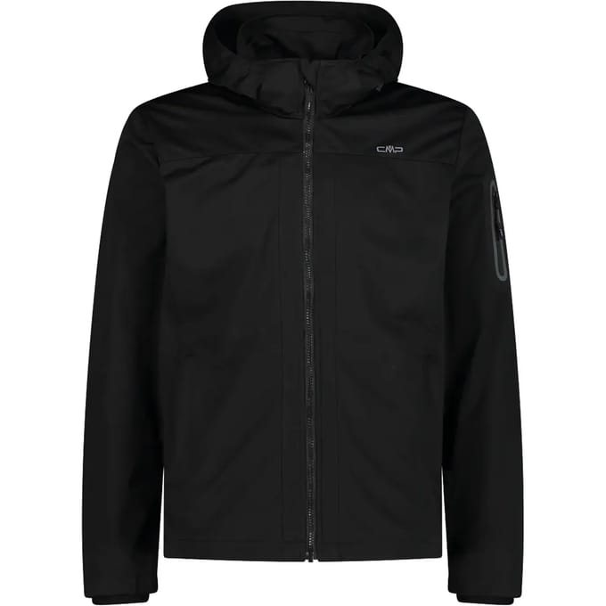 Cmp Zip Hood 39a5027 Softshelljack Zwart M Man