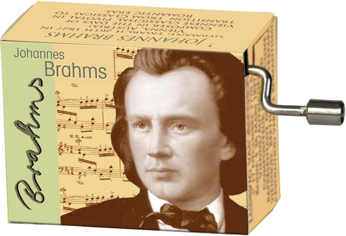 Muziekdoosje Brahms Lullaby – Fridolin – Componistenserie – Klassiek