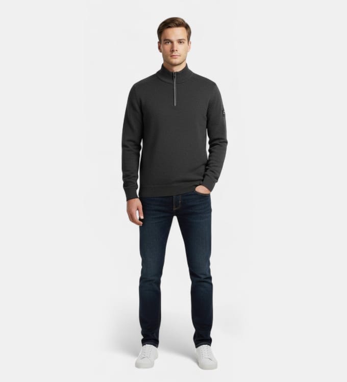 ECOALF Lariks marine trui