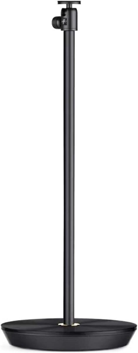 Beamer Muurbeugel - Projector Houder - Optimale Kijkpositie - Geperforeerd Vloerstaand - 29 cm Chassis - Wit