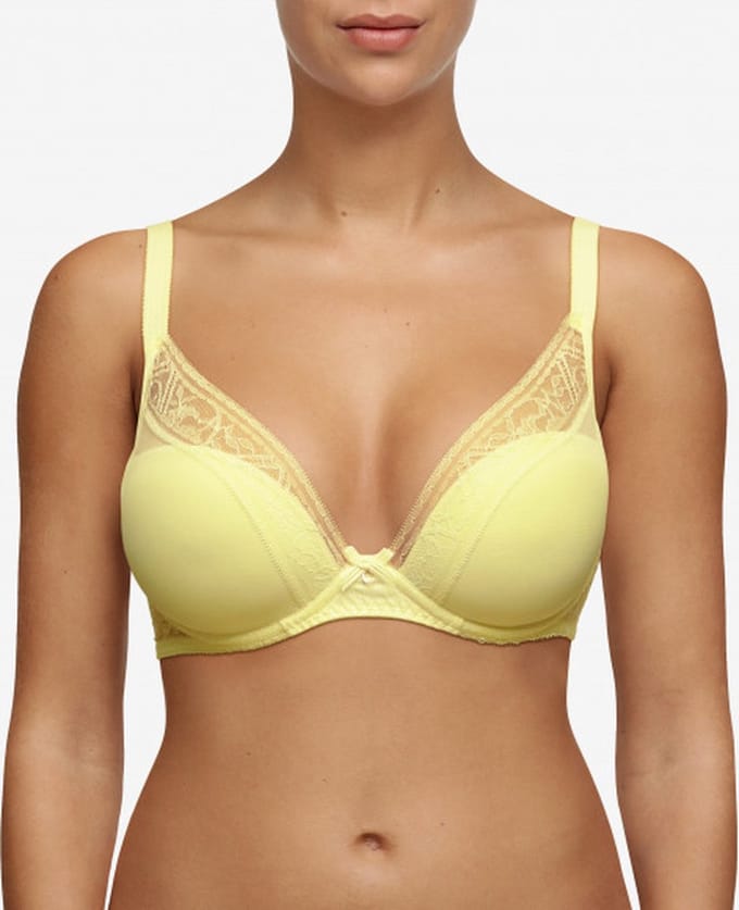 Chantelle  Alto Plunge T-shirt BH Geel 70 D
