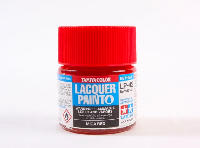 Tamiya Hobbyverf Enamel verf - LP-42 Mica Red - Gloss - Lacquer Paint - Verf potje - 10 ml