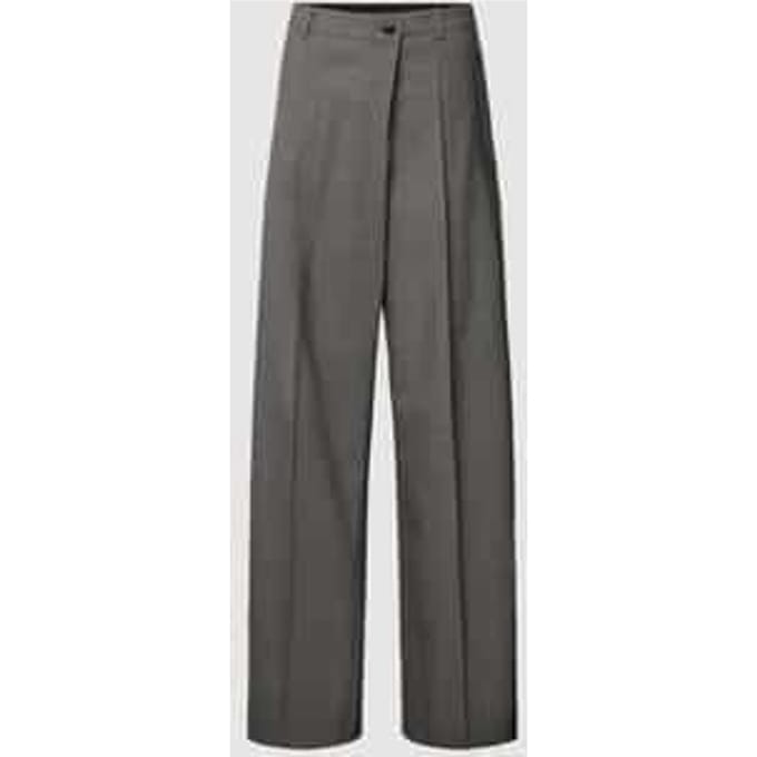 Stoffen broek met persplooien, model 'Tenly'