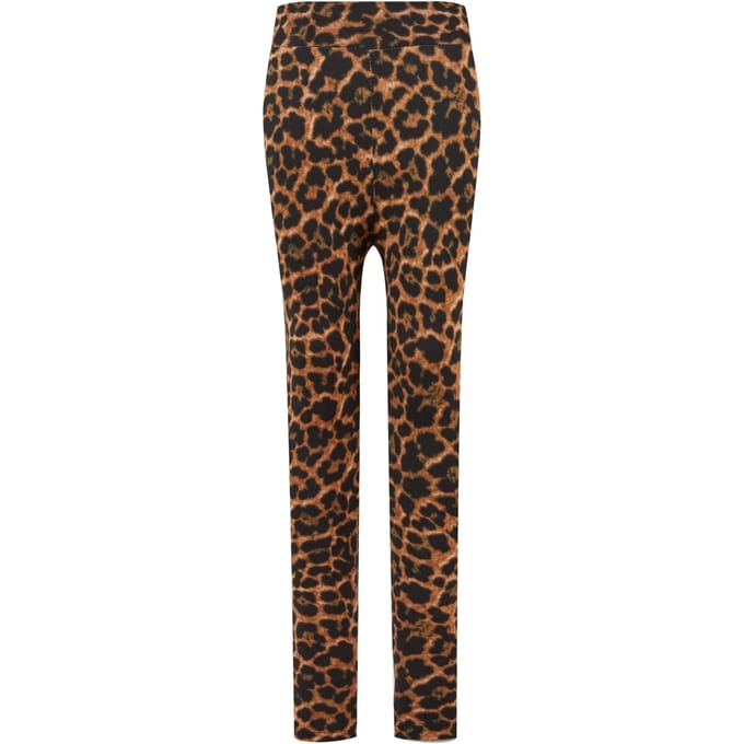 Urban Classics - Soft All over Print Kinder Legging - Kids 134/140 - Bruin