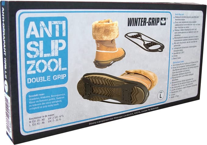 WINTERGRIP ANTISLIP ZOOL SPIKES WINTER-GRIP RUBBER-ANTI SLIP 41-46