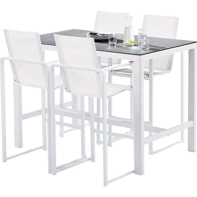 Stenen tuinmeubelen Wilsa Garden Barset T4+F4