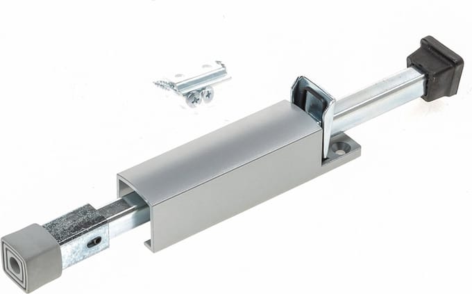 Oxloc DEURVASTZETTER ZILVER MAX. 120MM