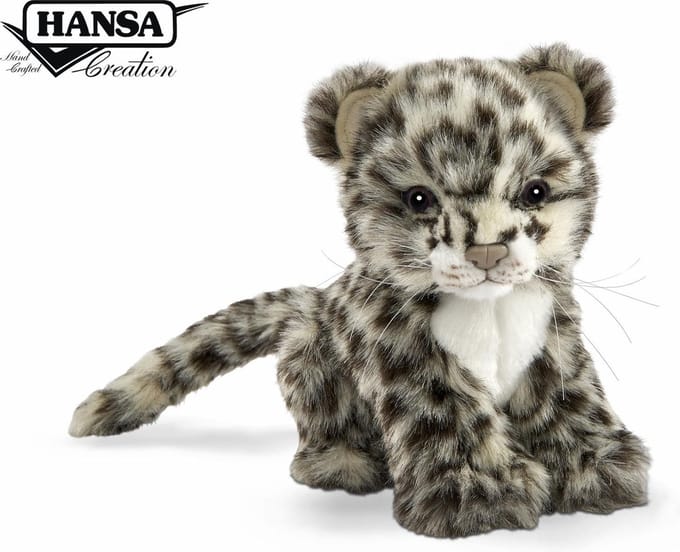 Hansa Sneeuwpanter Knuffel