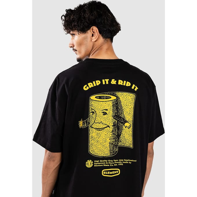 Element Grip It T-Shirt zwart