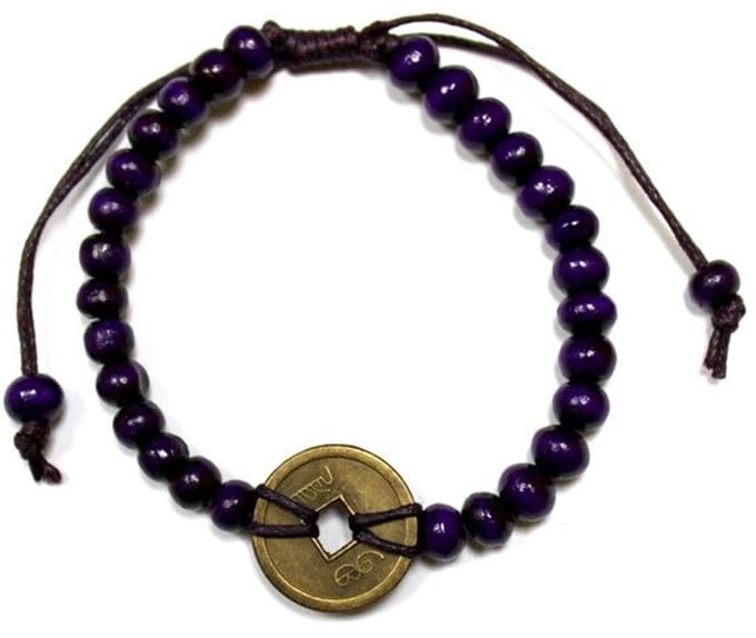 Good Luck Feng-Shui Bracelets - Purple