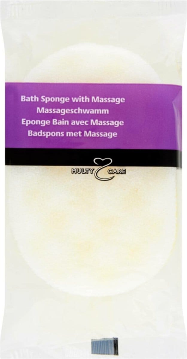 12x Multy Massage Spons Diverse Kleuren