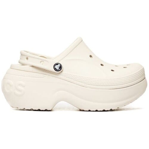 Crocs Bella Serie - Platform Klompen - Winter Wit - Croslite Materiaal
