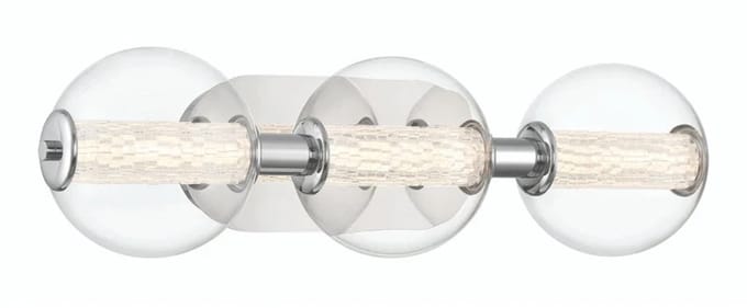 Eurofase LED Wandlamp Atomo | 13W 3000K 830 | Polished Chrome