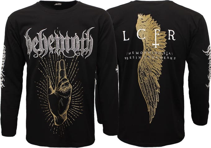 Behemoth Lucifer Longsleeve T-Shirt - Officiële Merchandise - S