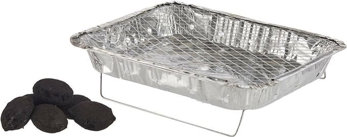 La Dehesa Eenmalig gebruik wegwerp BBQ/Barbeque grill - 42 x 30 x 5 cm