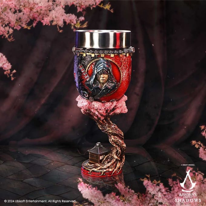 Nemesis Now - Assassin's Creed Shadow - Naoe en Yasuke Beker 19.5cm