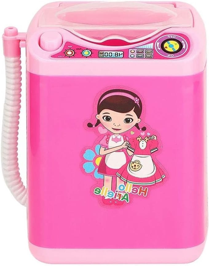 Mini Makeup Brush Cleaner - Automatische Plastic Schoonmaakmachine - Borstels Schoonmaken - Make-up Tools Voor Meisjes