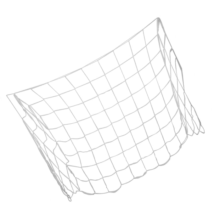 Filet de but de football 1,2 x 0,8 m en fibre de polypropylène, outils d'entraînement pour matchs sportifs blanc