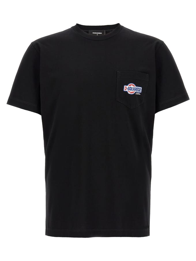 Dsquared² Zwarte Katoenen T-Shirt
