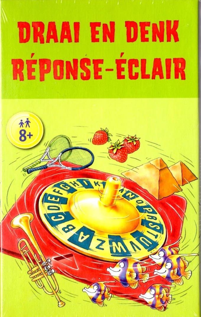 Spelset kaarten klappen en Draai en denk spel