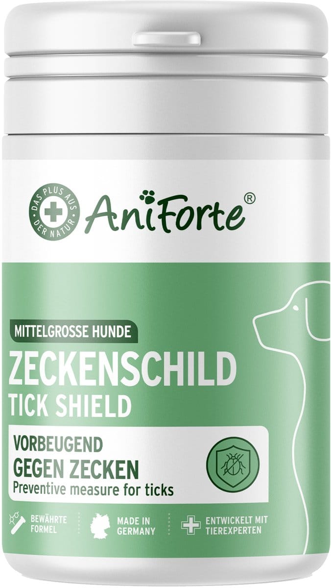 AniForte Tick Shield - Medium Dogs - 60 capsules